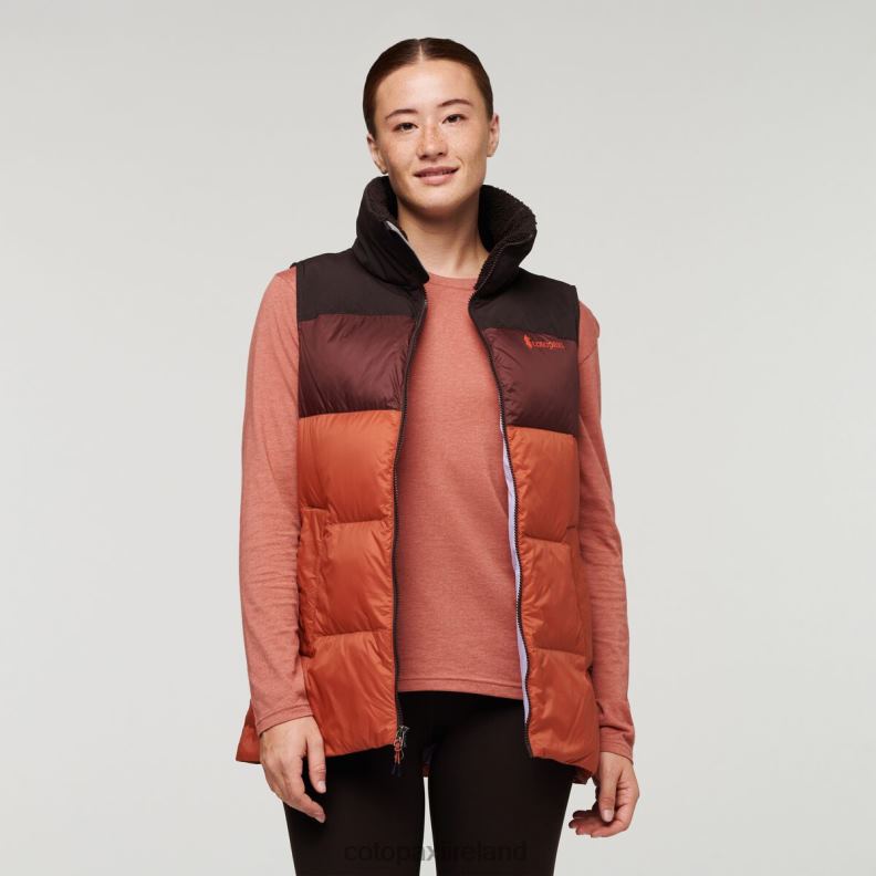 Solazo Down Vest Women Cotopaxi Cavern/Spice VPHP453 Clothing