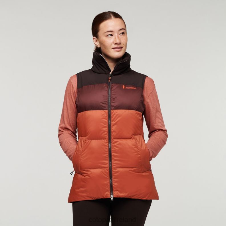 Solazo Down Vest Women Cotopaxi Cavern/Spice VPHP453 Clothing