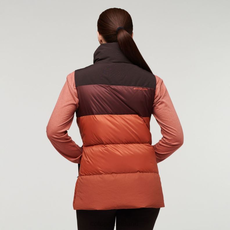 Solazo Down Vest Women Cotopaxi Cavern/Spice VPHP453 Clothing