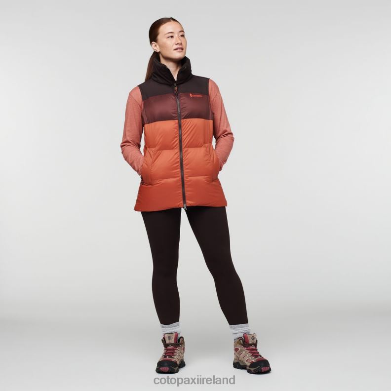Solazo Down Vest Women Cotopaxi Cavern/Spice VPHP453 Clothing