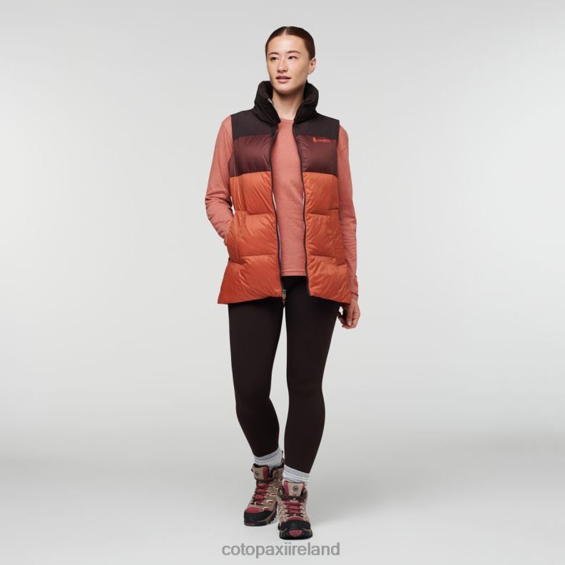 Solazo Down Vest Women Cotopaxi Cavern/Spice VPHP453 Clothing
