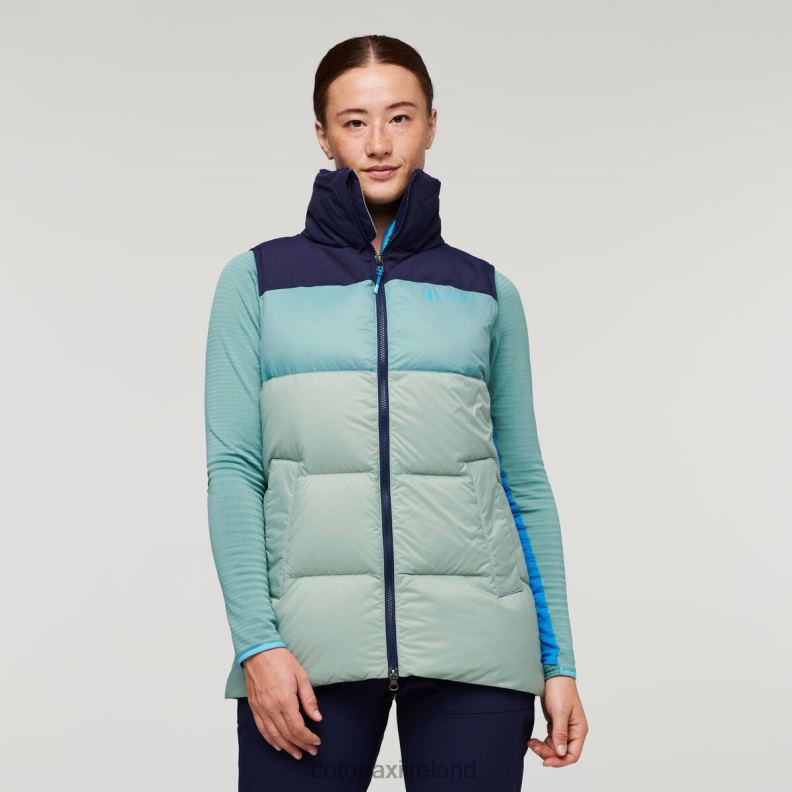 Solazo Down Vest Women Cotopaxi Maritime/Silver Leaf VPHP452 Clothing