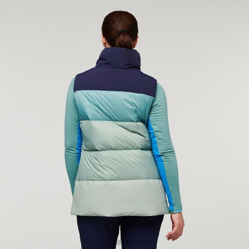 Solazo Down Vest Women Cotopaxi Maritime/Silver Leaf VPHP452 Clothing