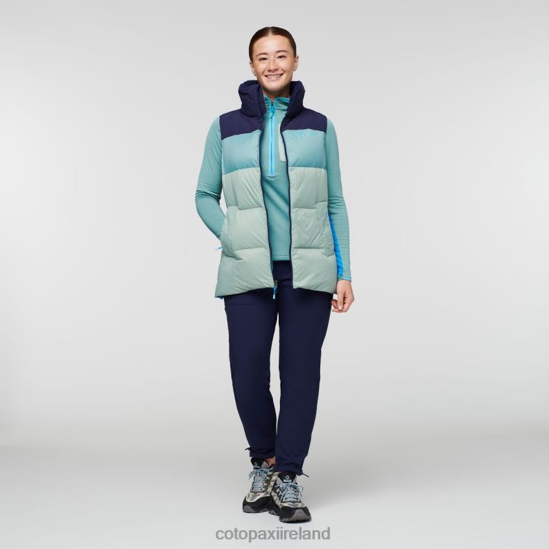 Solazo Down Vest Women Cotopaxi Maritime/Silver Leaf VPHP452 Clothing