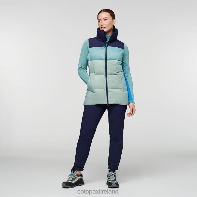 Solazo Down Vest Women Cotopaxi Maritime/Silver Leaf VPHP452 Clothing