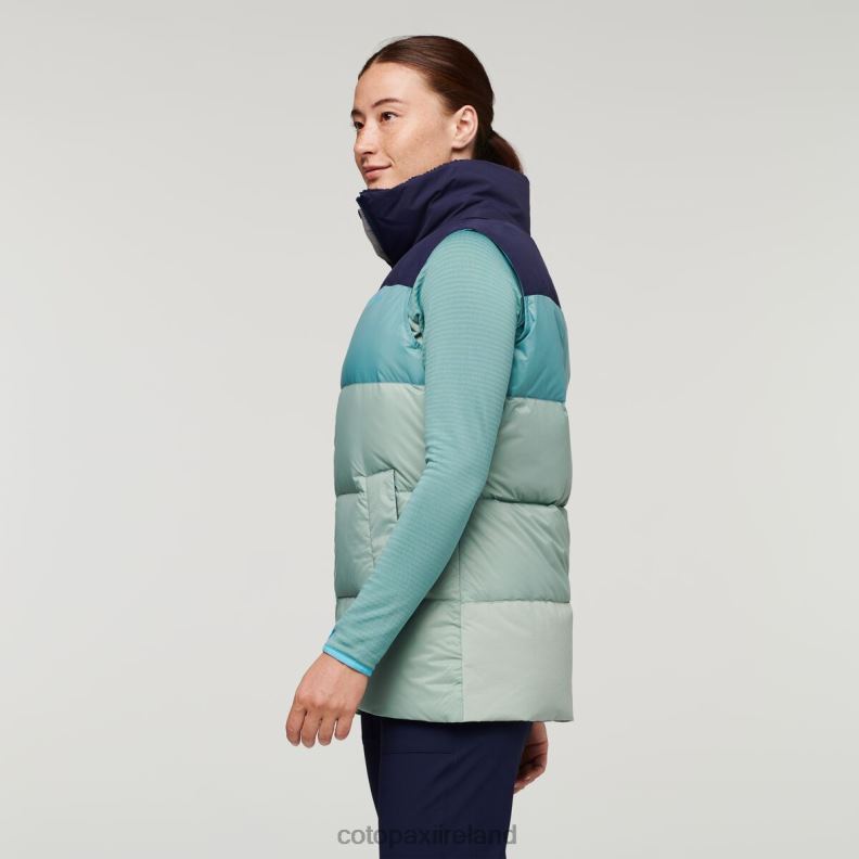Solazo Down Vest Women Cotopaxi Maritime/Silver Leaf VPHP452 Clothing