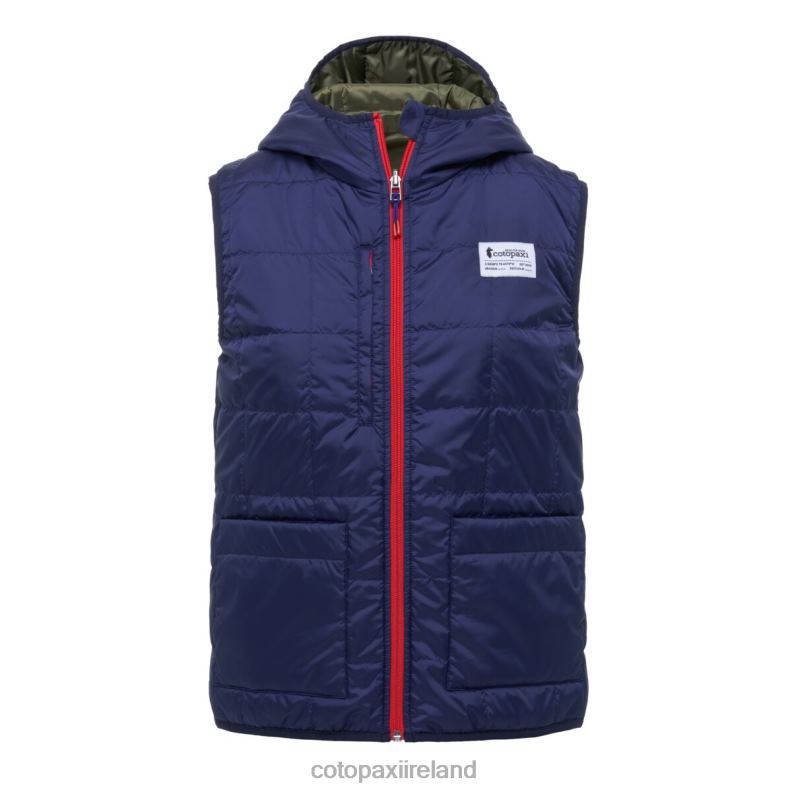 Teca Calido Hooded Vest Women Cotopaxi Olive Oil VPHP451 Clothing