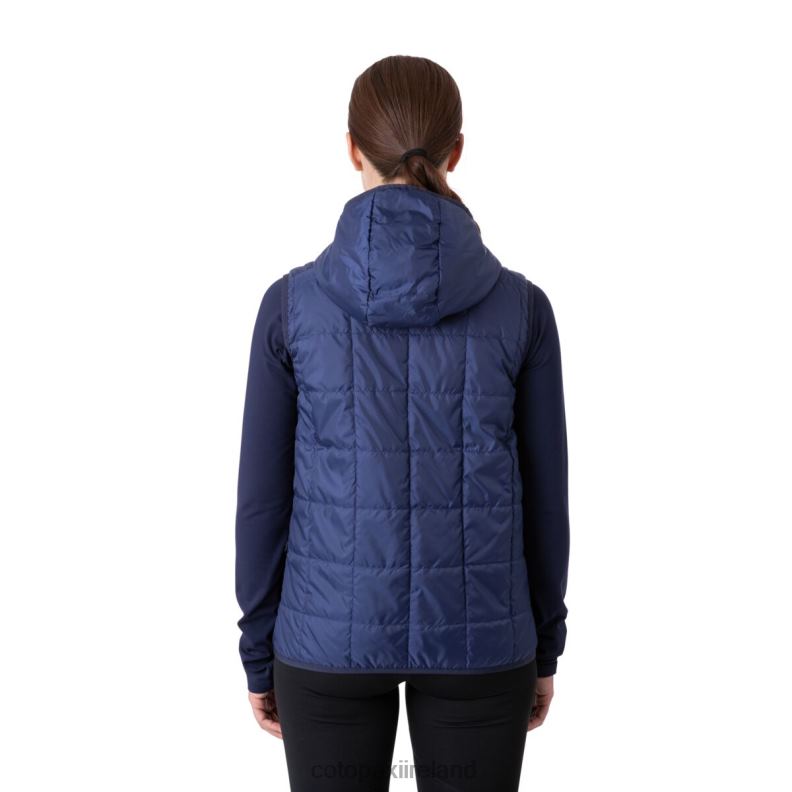 Teca Calido Hooded Vest Women Cotopaxi Olive Oil VPHP451 Clothing
