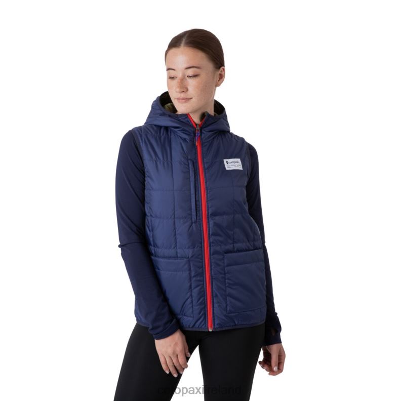 Teca Calido Hooded Vest Women Cotopaxi Olive Oil VPHP451 Clothing
