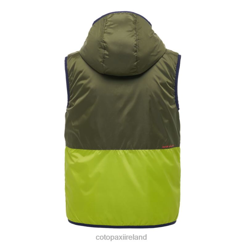 Teca Calido Hooded Vest Women Cotopaxi Olive Oil VPHP451 Clothing