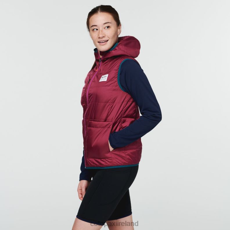 Teca Calido Hooded Vest Women Cotopaxi Run Run VPHP447 Clothing