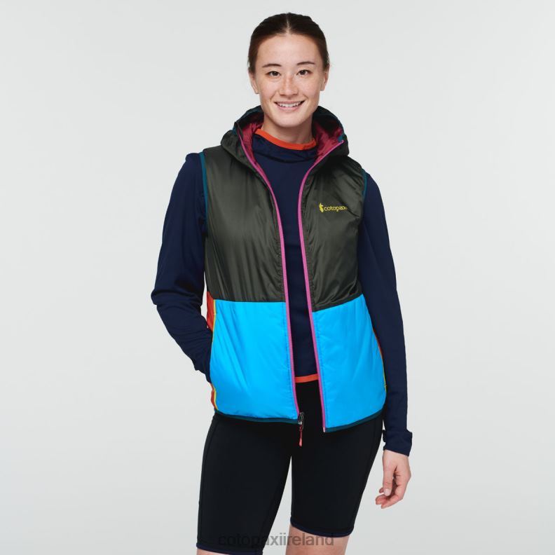 Teca Calido Hooded Vest Women Cotopaxi Run Run VPHP447 Clothing
